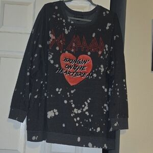 Torrid Def Leppard Sweatshirt